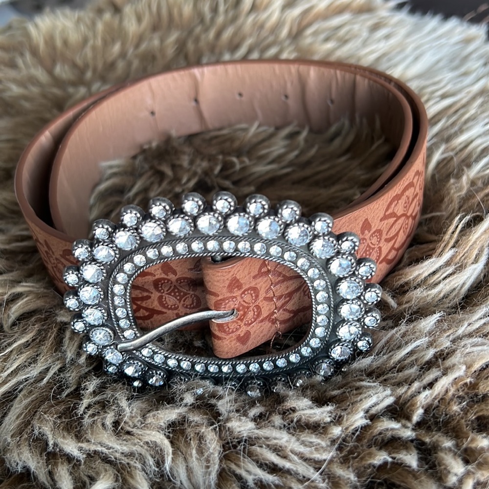 rhinestone western belt